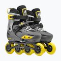 Rollerblade Apex Jr Kinder Rollschuhe anthrazit/gelb 7