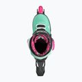 Rollerblade Microblade XT Jr Kinder Rollschuhe schwarz/meergrün 7