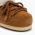 Damen Moon Boot Evx Mule Wildleder Schneestiefel cognac/natur 7