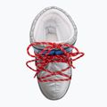 Moon Boot Icon Low Space Racing Damen Schneestiefel silber/blau/rot 5