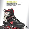 Inlineskates Herren Rollerblade Macroblade 84 black/sand/red 7