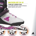 Damen-Inlineskates Rollerblade Macroblade 84 W light grey/violet/orange 10