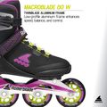 Damen-Inlineskates Rollerblade Macroblade 80 W black/dark fuchsia 9