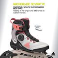 Inlineskates Damen Rollerblade Macroblade 90 Boa W grey/amethyst rose 8