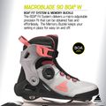 Inlineskates Damen Rollerblade Macroblade 90 Boa W grey/amethyst rose 10