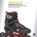 Inlineskates Herren Rollerblade Macroblade 90 black/red 7