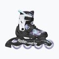 Kinder-Inlineskates Rollerblade Microblade SL Jr black/lavender/light blue 2