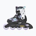 Kinder-Inlineskates Rollerblade Microblade SL Jr black/lavender/light blue 3