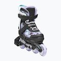 Kinder-Inlineskates Rollerblade Microblade SL Jr black/lavender/light blue 5