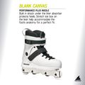 Inlineskates Herren Rollerblade Blank Canvas white 7