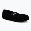 Damenballettschuhe Moon Boot Shearling Ballerina schwarz