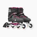 Damen-Inlineskates Rollerblade Macroblade 90 W black/burgundy/ocean green 4