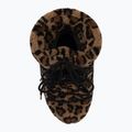 Damen-Schneestiefel Moon Boot Icon Low Fleece Leopard cognac/cocoa 5
