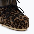 Damen-Schneestiefel Moon Boot Icon Low Fleece Leopard cognac/cocoa 7