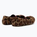Damenhausschuhe Moon Boot Fleece Ballerina Leopard cognac/cocoa 2