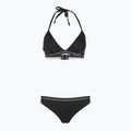 Zweiteiliger Damen-Badeanzug EA7 Emporio Armani Logo Tape Bikini Triangle schwarz