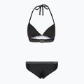 Zweiteiliger Damen-Badeanzug EA7 Emporio Armani Logo Tape Bikini Triangle schwarz 2