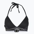 Zweiteiliger Damen-Badeanzug EA7 Emporio Armani Logo Tape Bikini Triangle schwarz 3