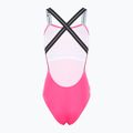 EA7 Emporio Armani Logo Tape One Piece Badeanzug neon pink 2