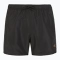 Herren EA7 Emporio Armani Gold Label Boxer Badeshorts schwarz