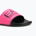 EA7 Emporio Armani Wasser Sport Sichtbarkeit Flip-Flops rosa fluo / schwarz 7