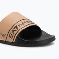 EA7 Emporio ArmaniWater Sports Tape Flip-Flops schwarz / gold 7
