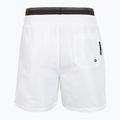 Herren EA7 Emporio Armani Logo Tape Boxer Swim Shorts weiß 2