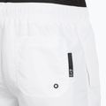 Herren EA7 Emporio Armani Logo Tape Boxer Swim Shorts weiß 4