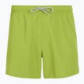 Herren EA7 Emporio Armani Badeshorts mit übergroßem Logo titanit / silber
