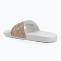 EA7 Emporio Armani Wassersport All Over weiß / rose gold flip-flops 3
