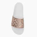 EA7 Emporio Armani Wassersport All Over weiß / rose gold flip-flops 5