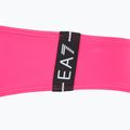 Zweiteiliger Damen-Badeanzug EA7 Emporio Armani Logo Tape Bikini Top neon pink 8