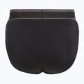 Herren EA7 Emporio Armani Logo Tape Brief Badeslip schwarz 2