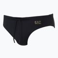 Herren EA7 Emporio Armani Gold Label Badeslip schwarz 2