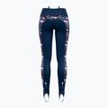 Damenhose Crazy Falls Druck leila blau 2