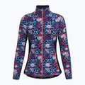 Damen-Trekking-Sweatshirt Crazy Wonder Magic Druck lella blau