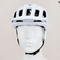 Fahrradhelm POC Axion Race MIPS hydrogen white/uranium black matt 12
