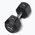 Kurzhantel Centr Urethane Dumbbell Centr x Hyrox 17,5 kg black