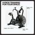 Luftfahrrad Centr Air Bike Perform Series Centr x Hyrox black 8