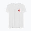 Kaotiko Washed Bella Ciao weißes Herren-T-Shirt