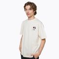 Herren Kaotiko Washed Okinawa Japan Bio Elfenbein T-shirt