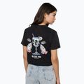 Kaotiko Washed Bless You Frauen-T-Shirt schwarz 2