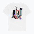 Kaotiko Washed Dreamlike weißes Herren-T-Shirt 2