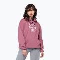 Damen-Hoodie Kaotiko C'est la vie Hoodie cherry