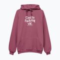 Damen-Hoodie Kaotiko C'est la vie Hoodie cherry 3