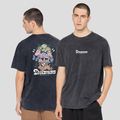 Kaotiko Washed Dreamers Herren-T-Shirt schwarz 3