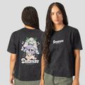 Kaotiko Washed Dreamers Damen-T-Shirt schwarz 3