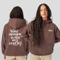 Kaotiko Damen Sweatshirt Your Opinion braun 3