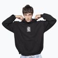 Herren Kaotiko Washed Cosmic Order Sweatshirt schwarz