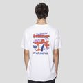 Herren Kaotiko M / C Washed Tropical Bar weißes T-shirt 2